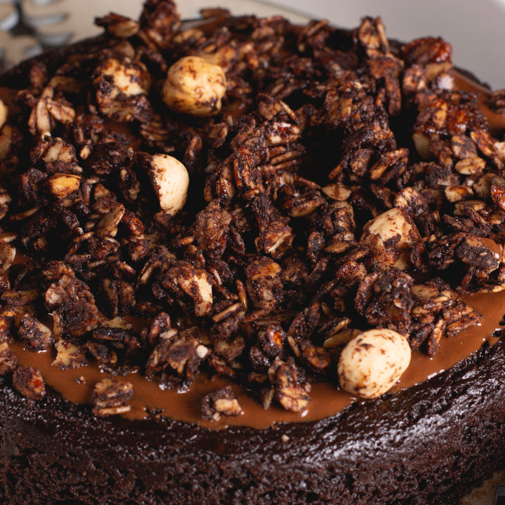 Hazelnut Crumble Cake
