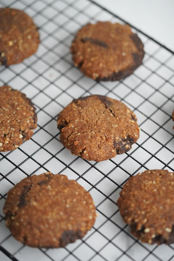 Stuffed Mocha Chocolate Cookies