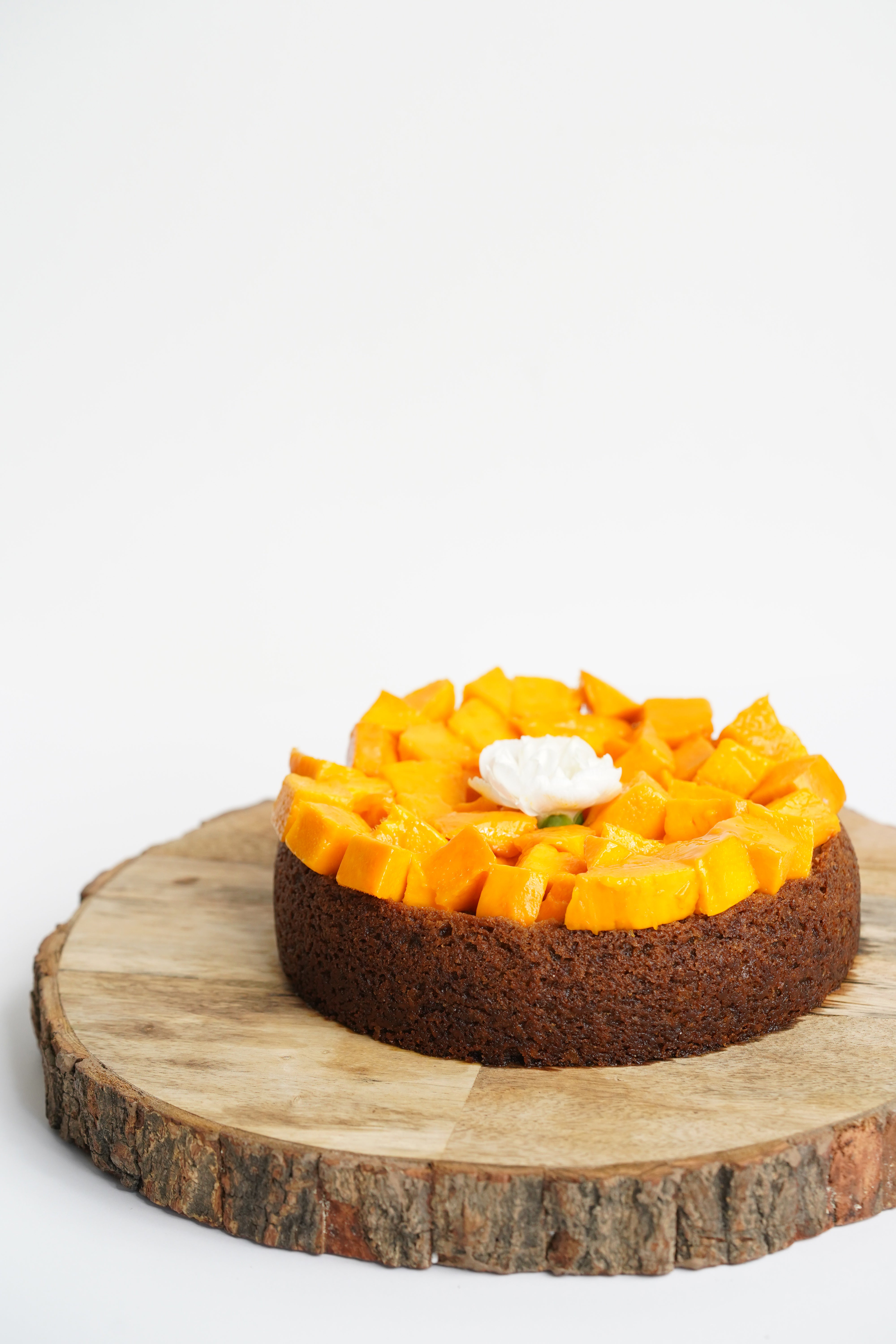Mango & Coconut Milk Cake