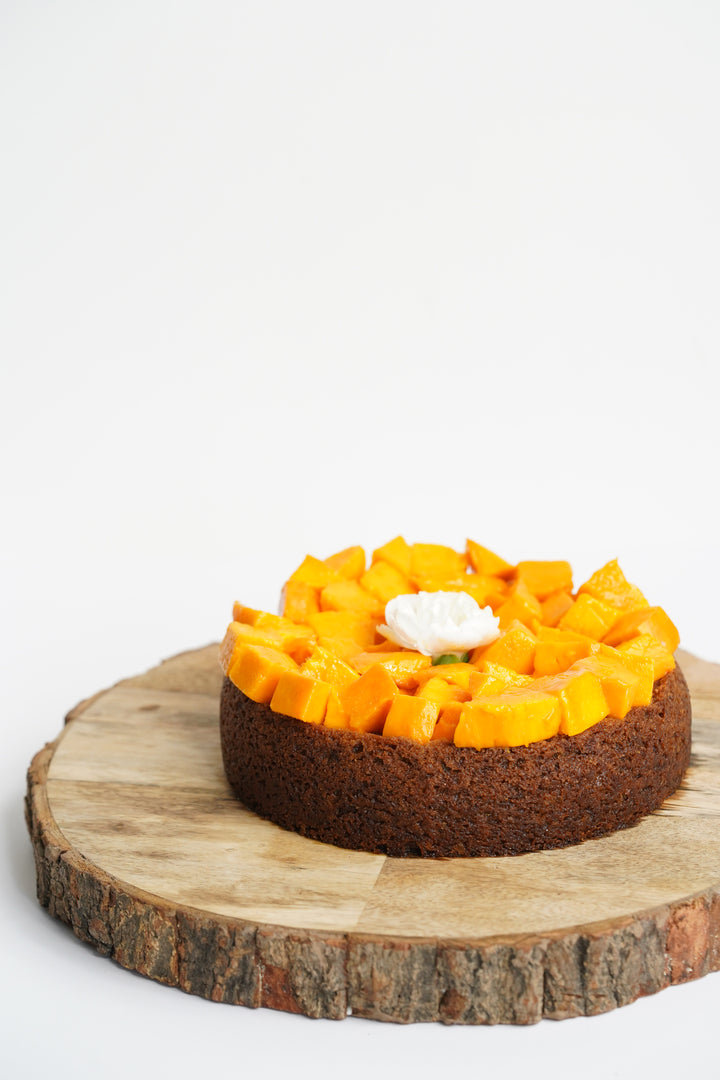 Mango & Coconut Milk Cake