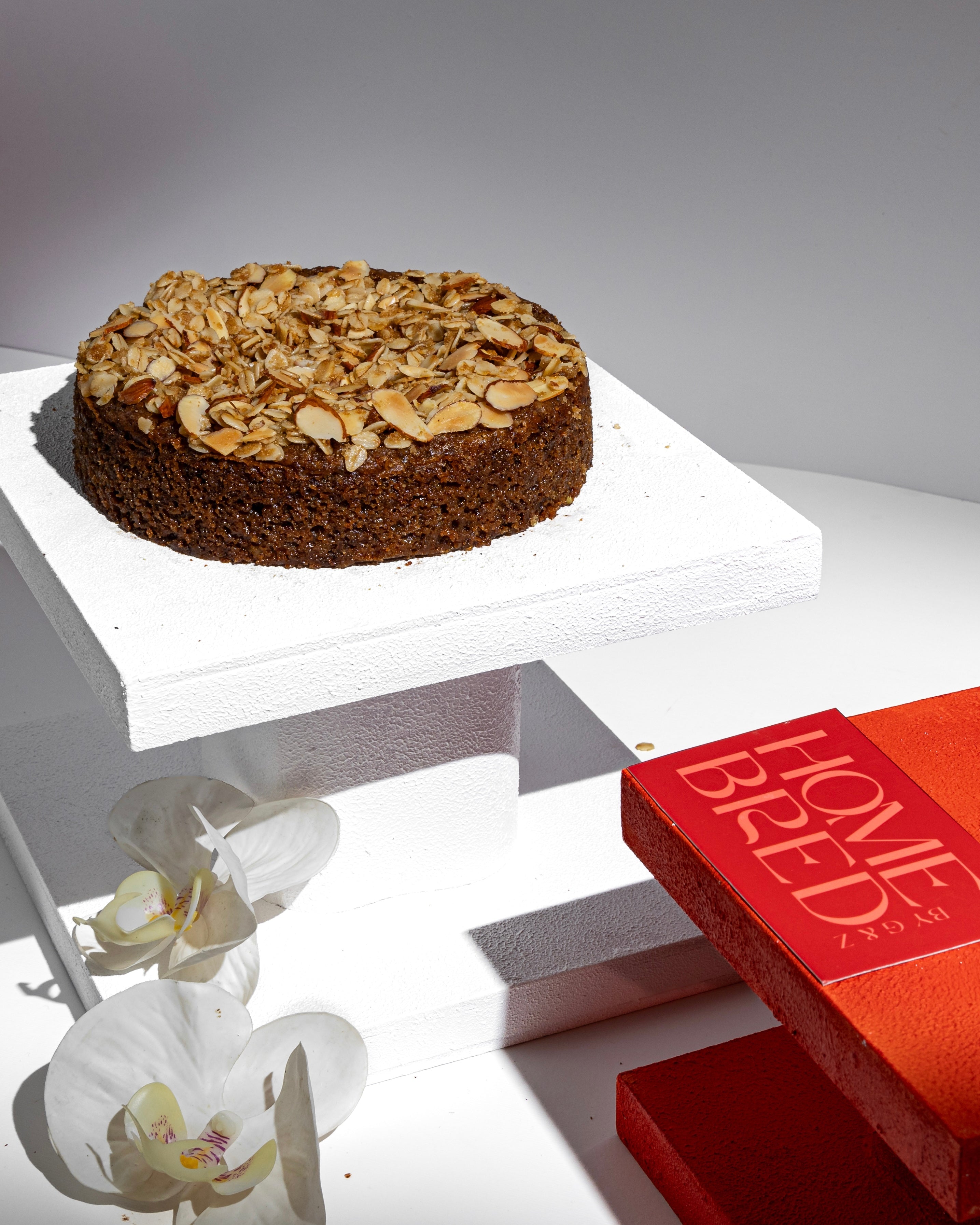 Oat & Almond Crumble Cake