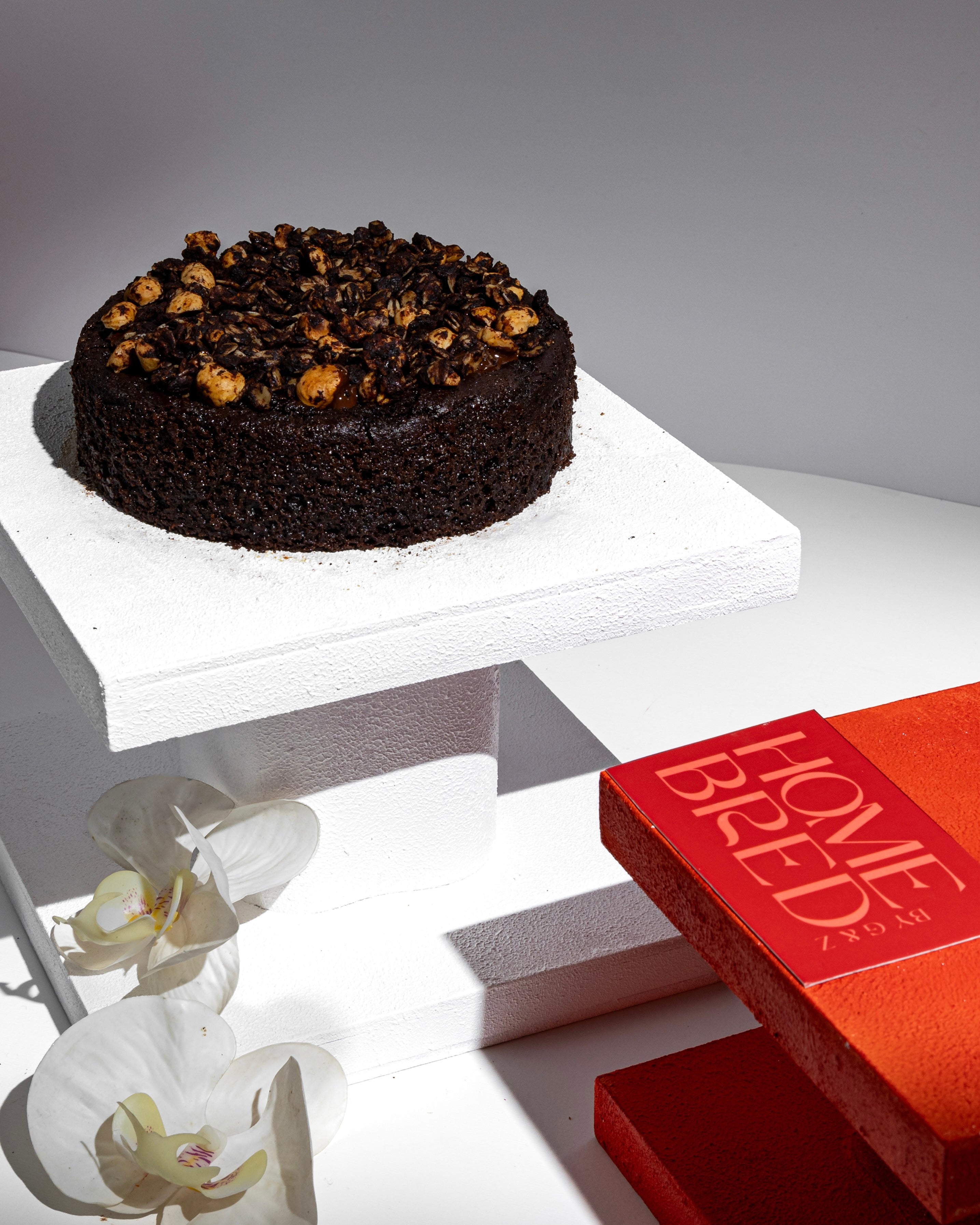 Hazelnut Crumble Cake