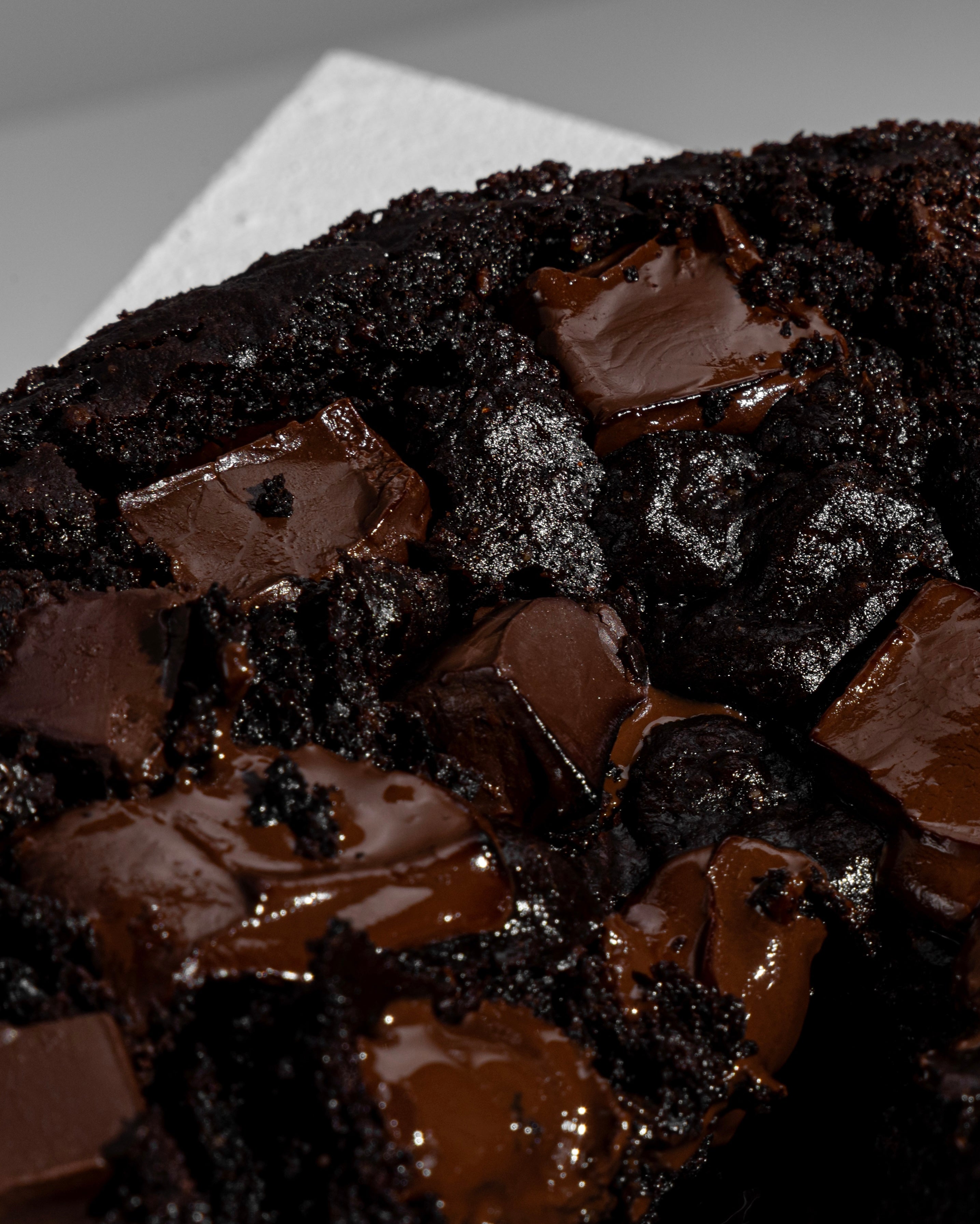 Gooey Dark Chocolate Cake