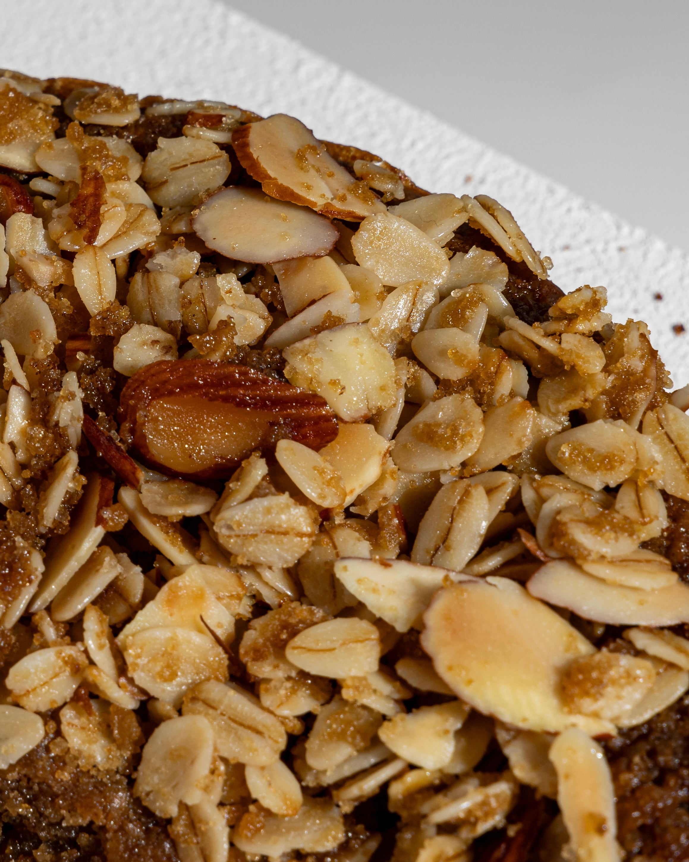 Oat & Almond Crumble Cake