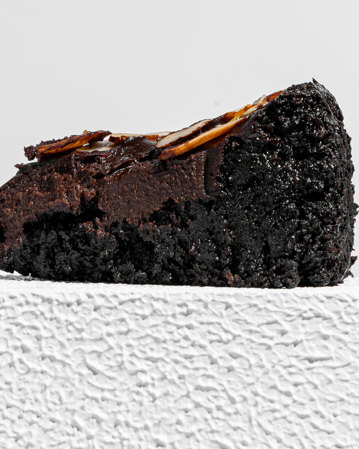 Flourless Coffee Almond Dark Chocolate Cake