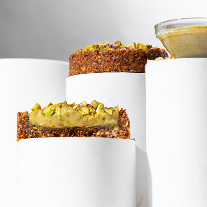 Pistachio Custard Well